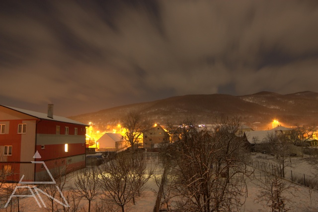 Nočné zimné mraky